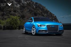 Audi S5 Coupe on Vorsteiner Wheels (V-FF 104) 2015 года